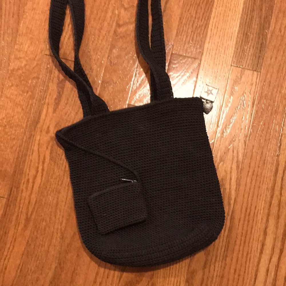 NY & Co Vintage Black Hobo Purse